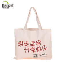 Eco-Friendly Durable 100% Natural Canvas Tote Bag Cotton Bag